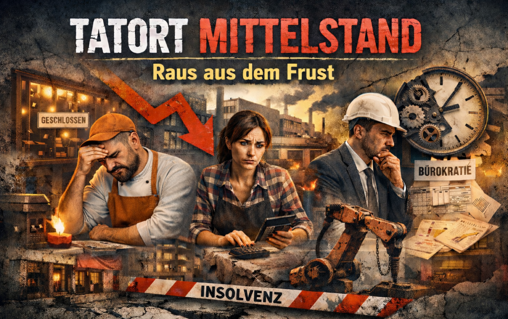 Tatort Mittelstand: Raus aus dem Frust